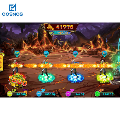 Monster Fight Fish Game Motherboard Arcade 4 Players Up Machine CU