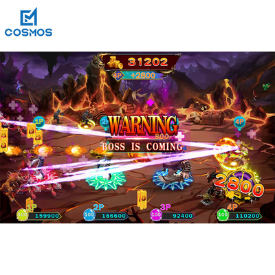 Monster Fight Fish Game Motherboard Arcade 4 Players Up Machine CU