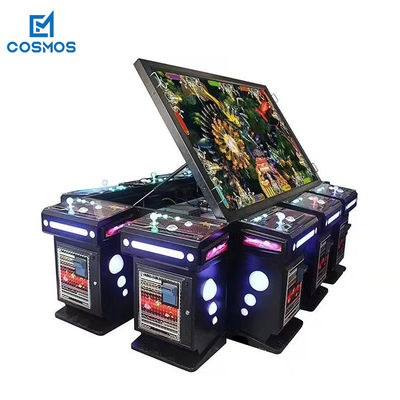 Customized Multi Colour Fish Gambling Table Machine For Bar Coin Pusher