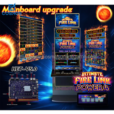 23.6+43 Inch Touch Screen Slot Game Machine Power 4 Coin Operated