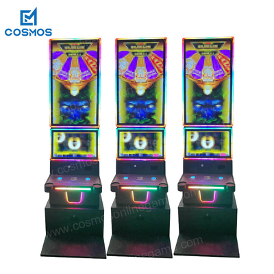 High Profits 23.6 + 43 Inch Slot Game Machine Wood / Metal Cabinet