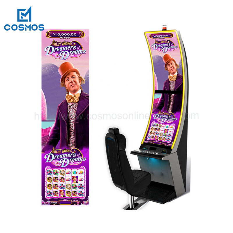 92 Inch Screen Slot Game Machine Standard 36/10 Pin Willy Wonka Dreamers Us Plug Type