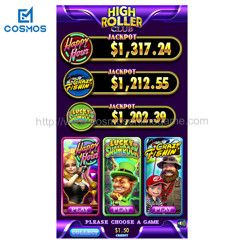IGS Multi Game 3 In 1  High Roller Slot Game Board Jackpot Link