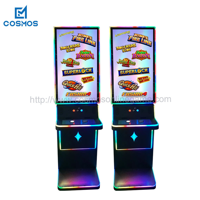 Indoor Game Center 43 Inch Slot Game Machine  Bill Acceptor