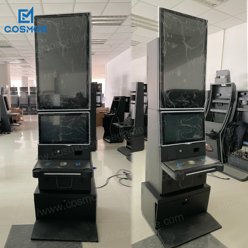 23.6+43 Inch Monitor Arcade Slot Game Machine Metal Cabinet